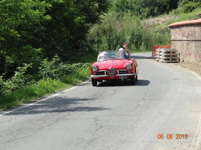 A.R. Giulietta Spider a Cassine 2016